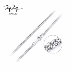 שרשרת "רוסו" stainless steel כסף 4 מ"מ NZ606-S שרשרת "רוסו" stainless steel כסף 4 מ"מ NZ606-S