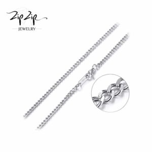 שרשרת "זוקו" stainless steel כסף 3 מ"מ NZ608-S שרשרת "זוקו" stainless steel כסף 3 מ"מ NZ608-S