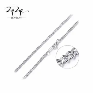 שרשרת "זוקו" stainless steel כסף 3 מ"מ NZ608-S שרשרת "זוקו" stainless steel כסף 3 מ"מ NZ608-S